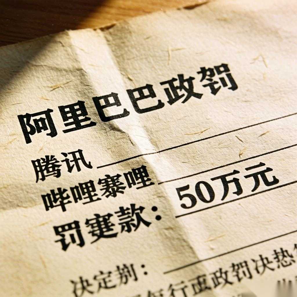 互联网巨头遭顶格处罚50万 经营者集中监管趋严