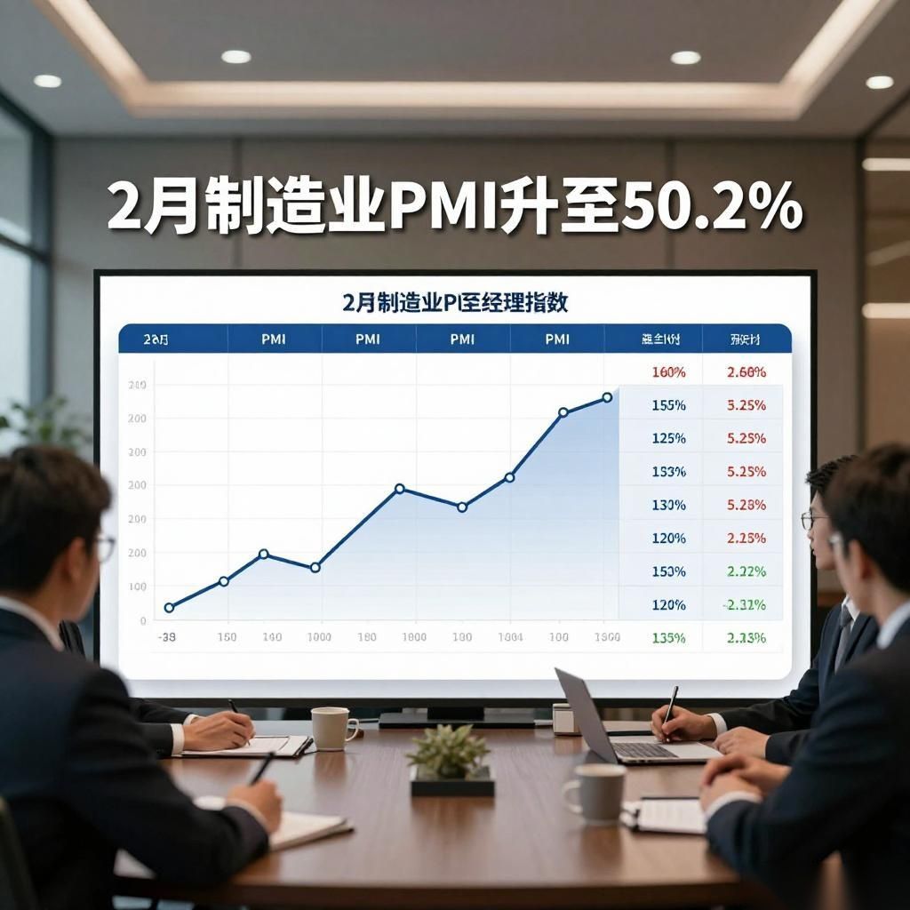 2月制造业PMI升至50.2% 连续4个月稳定在扩张区间