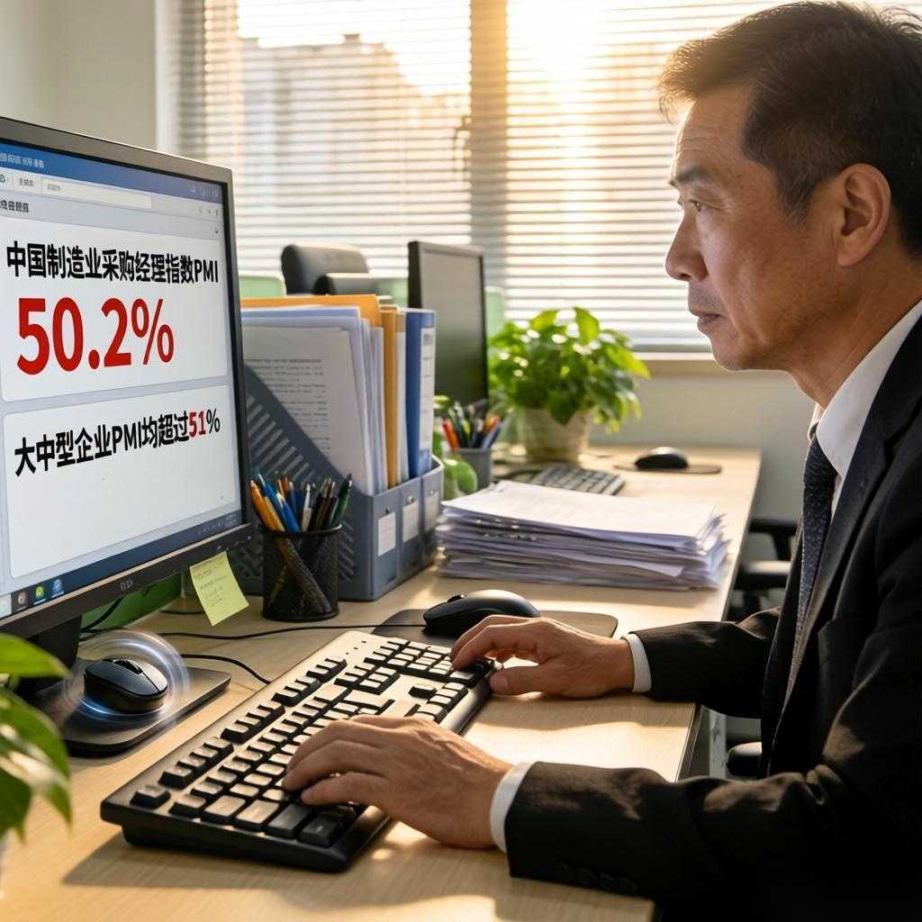 2月制造业PMI升至50.2% 大中型企业表现良好
